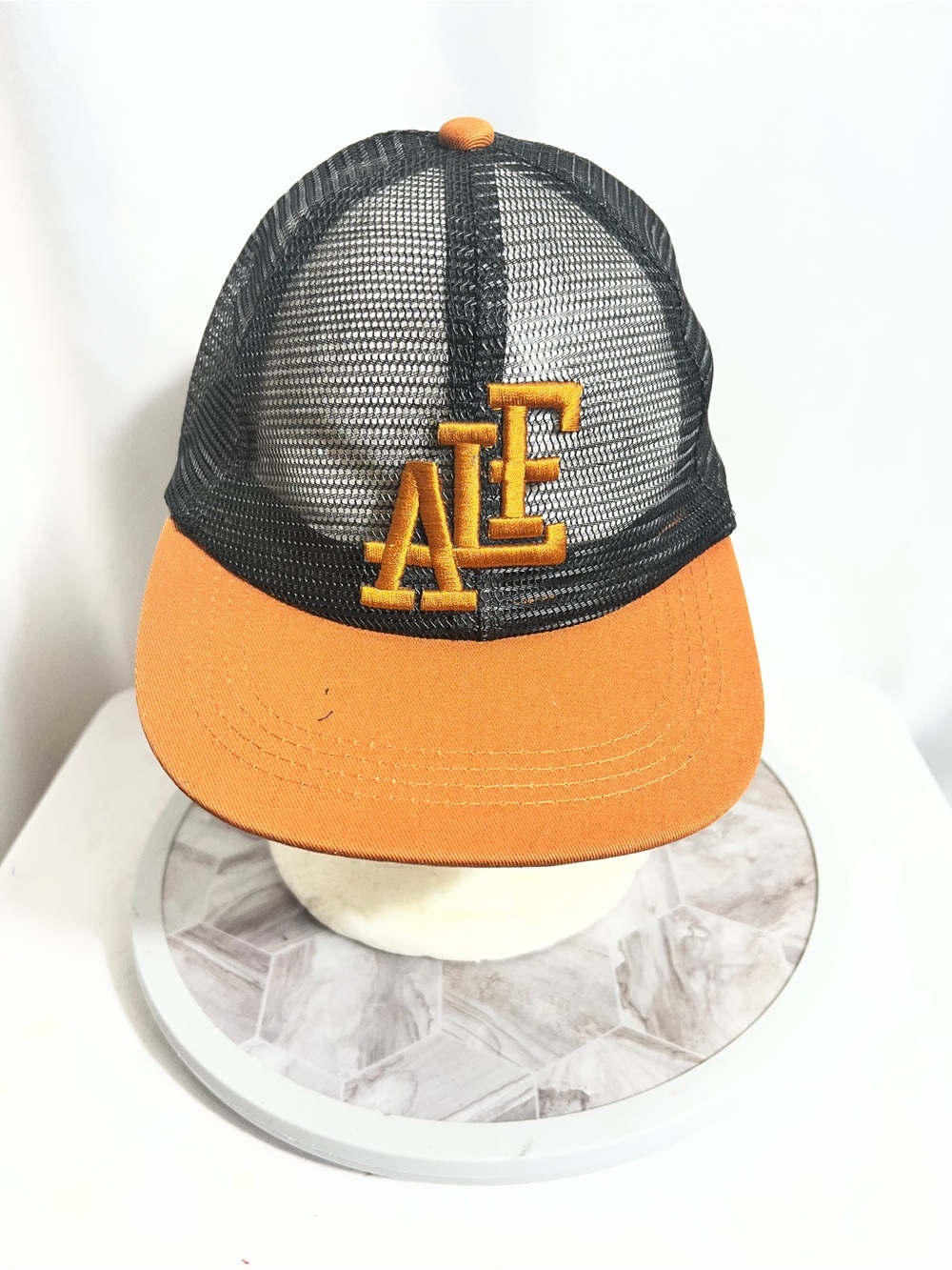 A**holes Live Forever ALF Orange Black Mesh Trucker Snapback Hat